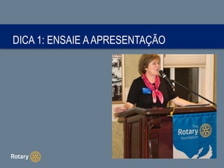 DICA 1: ENSAIE AAPRESENTAÇÃO
 