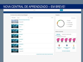 NOVA CENTRAL DE APRENDIZADO – EM BREVE!
 