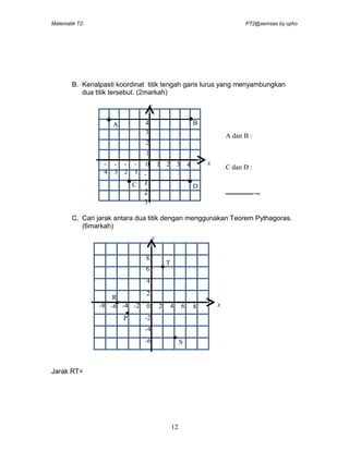 Pt3 Soalan Akhir Tahun Matematik Tingkatan 2