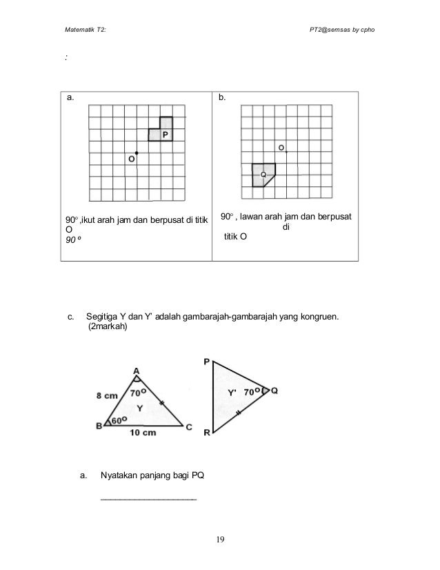 Soalan Matematik Bulatan Tingkatan 3 - ABC Contoh