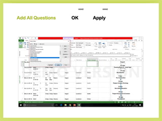 Microsoft Project - MSP | 2013-2016 | PDF