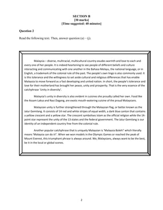 Pt3 English Model 1 Q