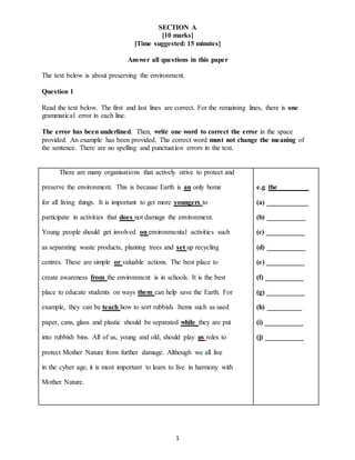 contoh essay english form 2