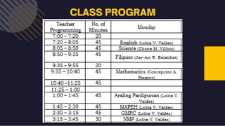 PTA-Orientation ON THE OPENING OF CLASSES FOR SCHOOL YEAR 2024-2025 OF ...