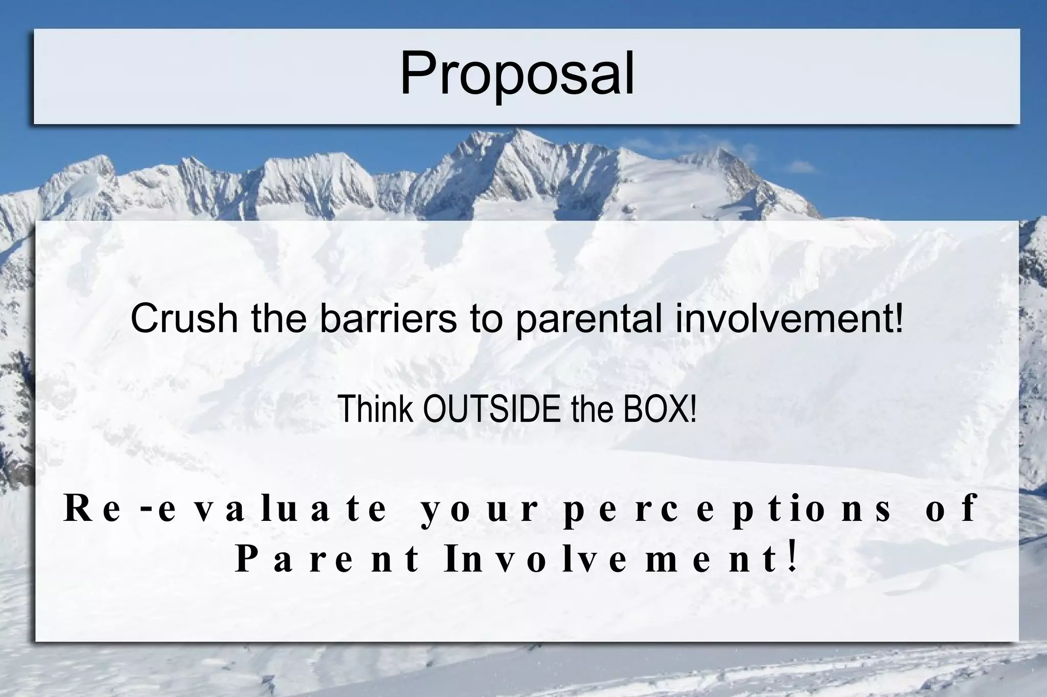 Goals 1.  Create a parent/teacher action committte, focused on increasing parent involvement, to enhance  student achievement   AND  a positive school culture 2. Provide Parent and Teacher educational opportunities 3. Plan and create greater learning experiences for students through community involvement 