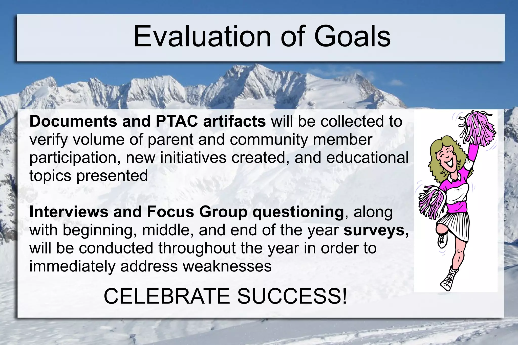 A primary responsibility of the committee will be  to build mutually supportive alliances  with people, businesses, and community based organizations within the area.  