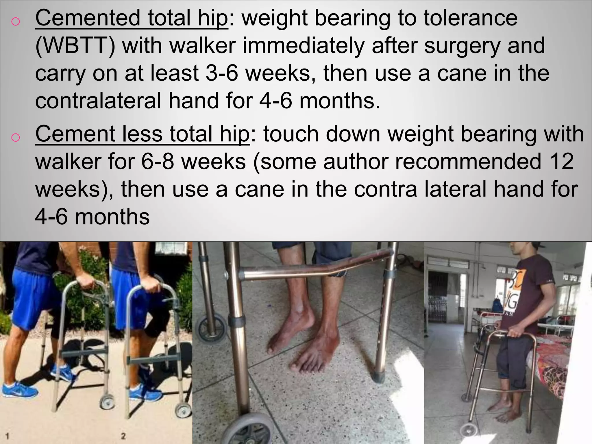 Physiotherapy Rehab After Total Hip Replacement | PPTX