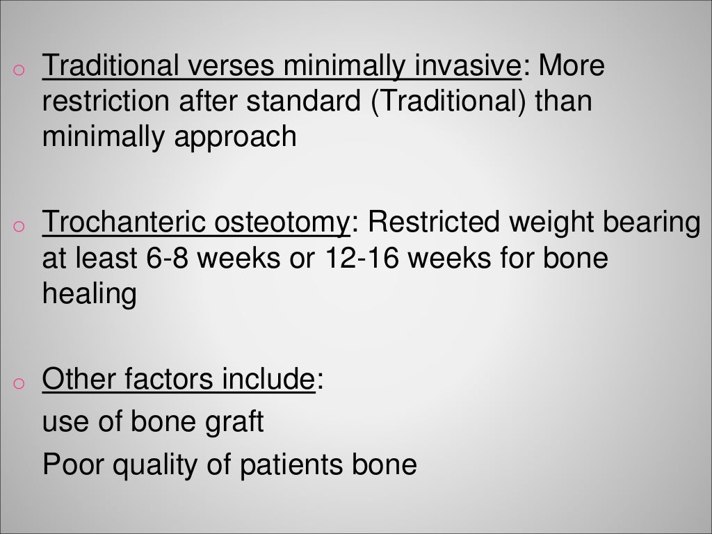 Physiotherapy Rehab After Total Hip Replacement