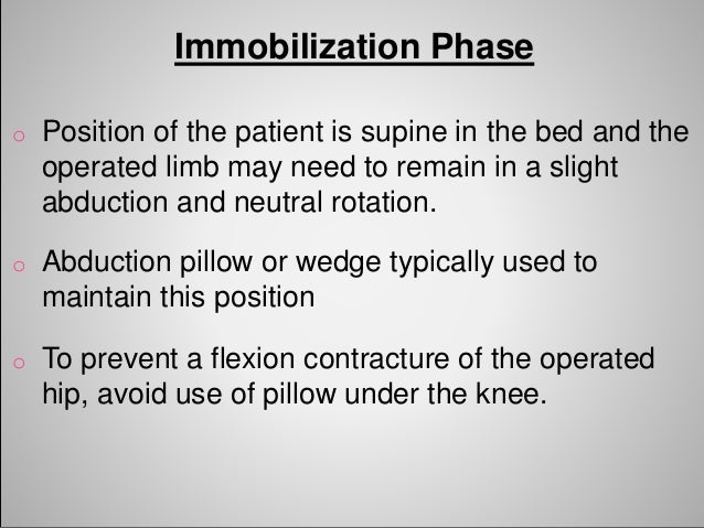 total hip replacement abduction pillow
