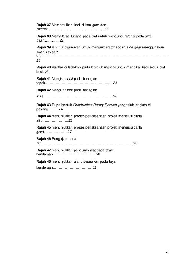 Projek Tahun Akhir (Automotif)