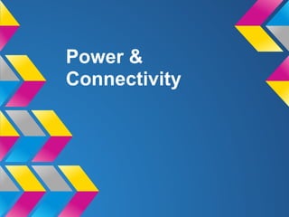 Power &
Connectivity
 