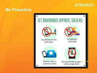 STRATEGY
Be Proactive
 