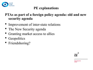Preferential Trade Agreements: Historical Insights and Future Trends in ...