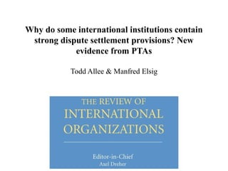 Preferential Trade Agreements: Historical Insights and Future Trends in ...