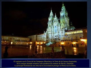 El conjunto son la Torre de las Campanas (Derecha) y la Torre de la Carraca (Izquierda).  De la antigua fachada románica s...