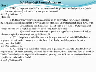 Ptca vs cabg | PPTX