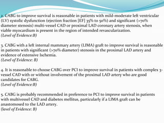 Ptca vs cabg | PPTX