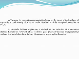 Ptca vs cabg | PPTX