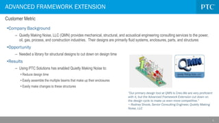 Ptc Solution Overview Ptc creo afx overview and customer examples | PDF