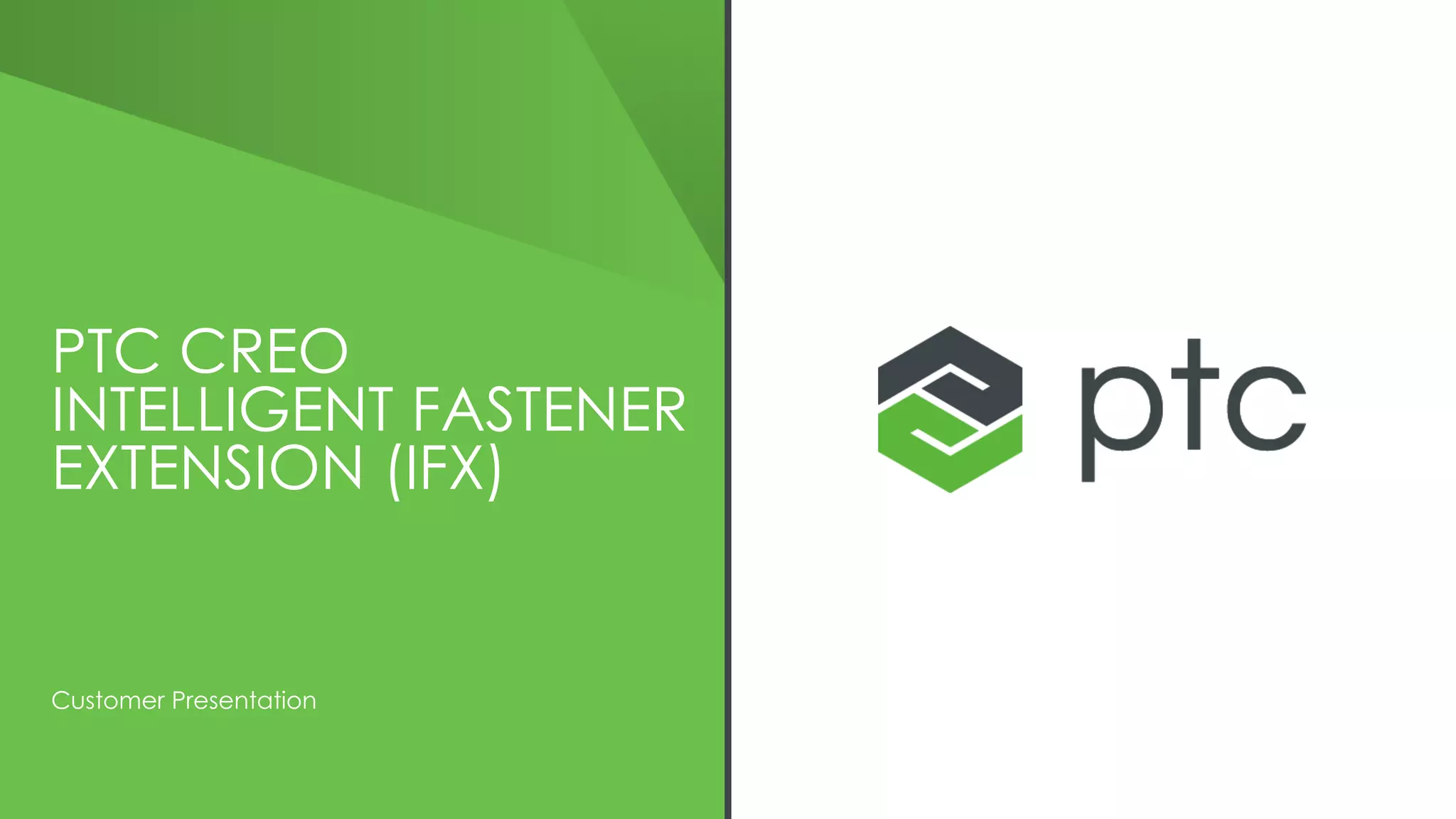 Ptc creo intelligent fastener extension (ifx) | PDF