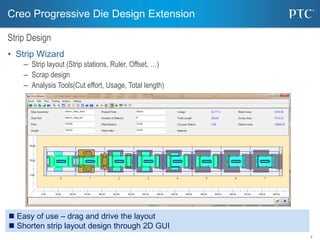 Ptc creo progressive die extension (pdx) sales presentation | PDF