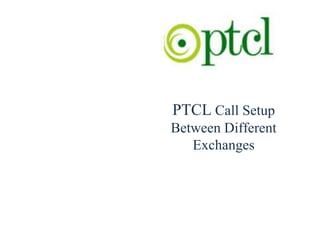 PTCL Call Setup
Between Different
Exchanges