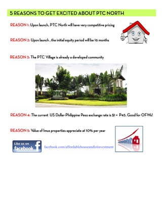 facebook.com/affordablehouseandlotinvestment
 