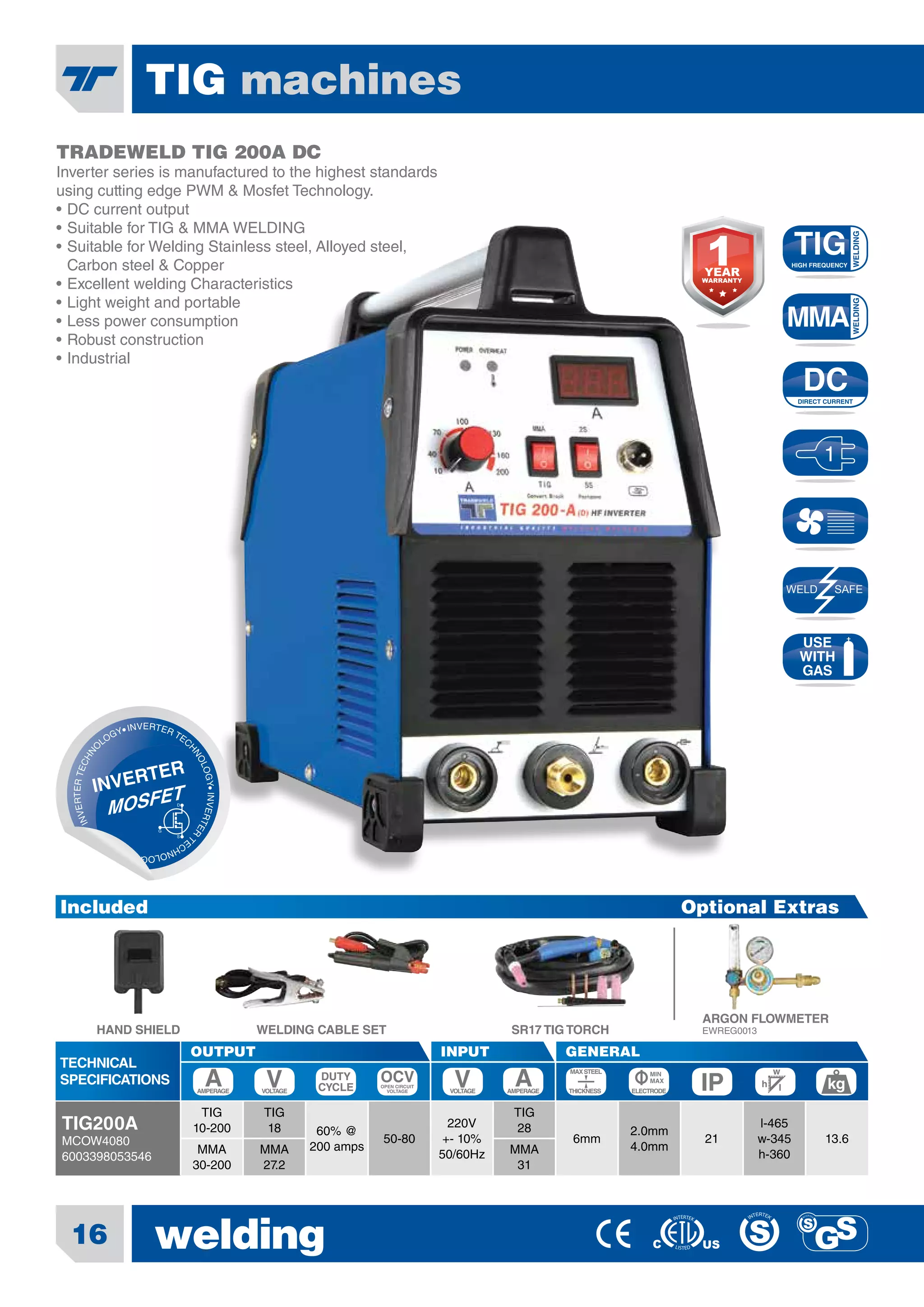 PTC Tradeweld catalogue 2016 PDF Home Appliances Home & Garden