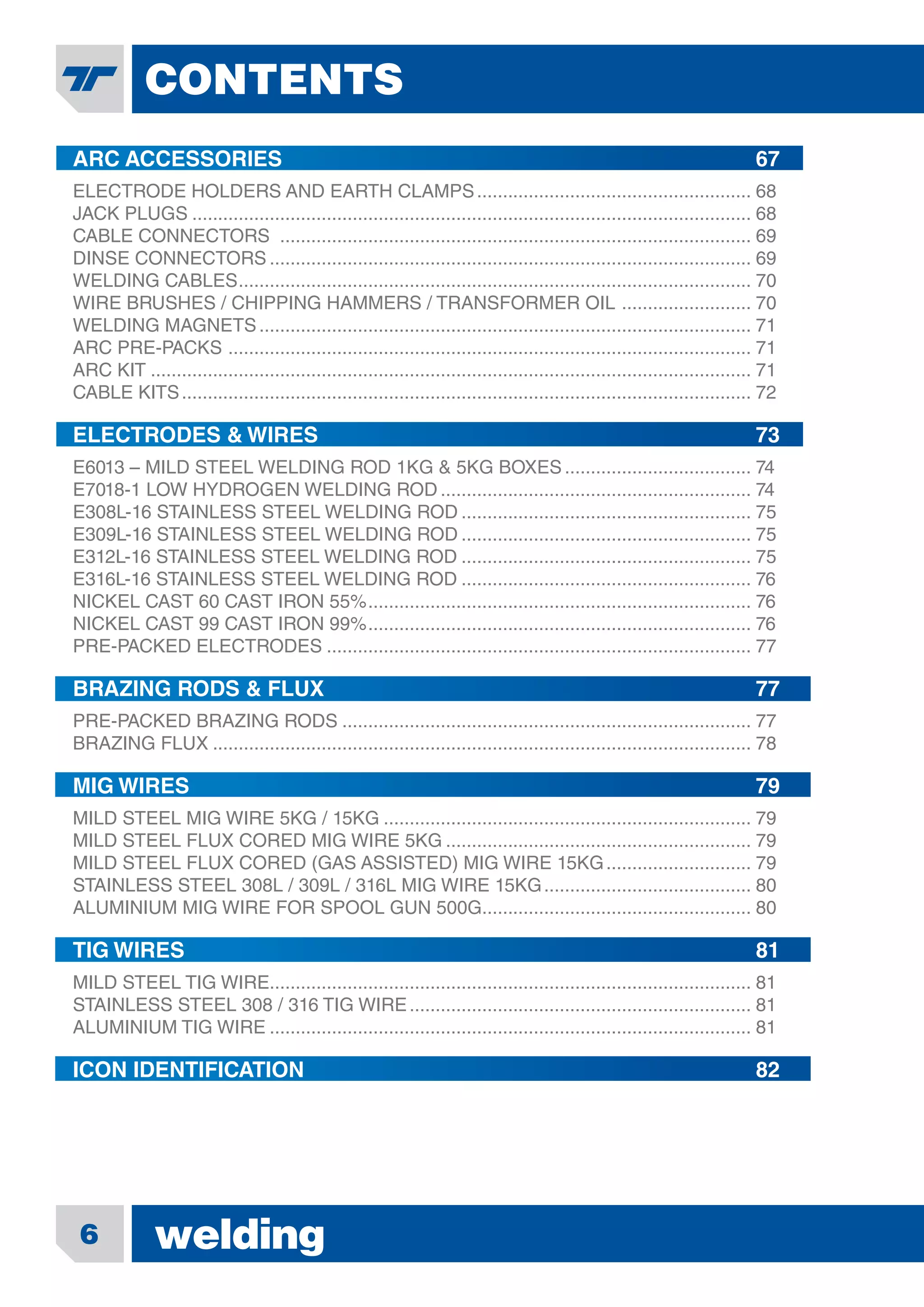 PTC Tradeweld catalogue 2016 PDF Home Appliances Home & Garden