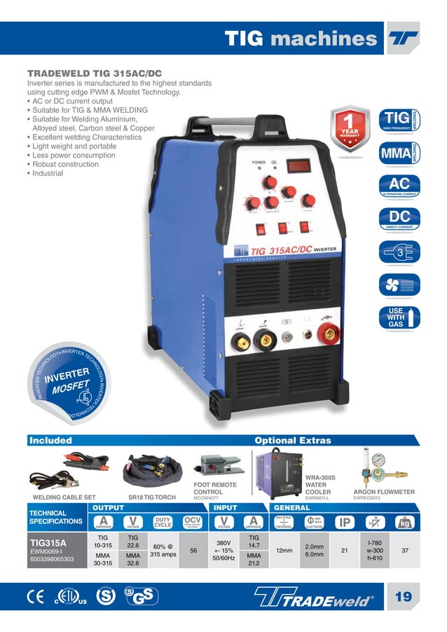 PTC Tradeweld catalogue 2016 PDF Home Appliances Home & Garden