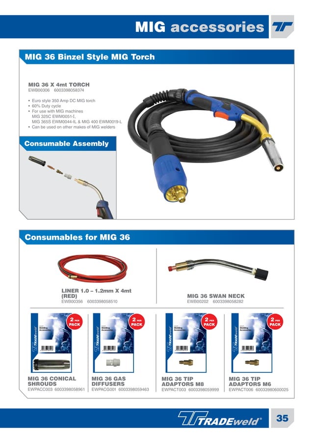 PTC Tradeweld catalogue 2016 PDF Home Appliances Home & Garden