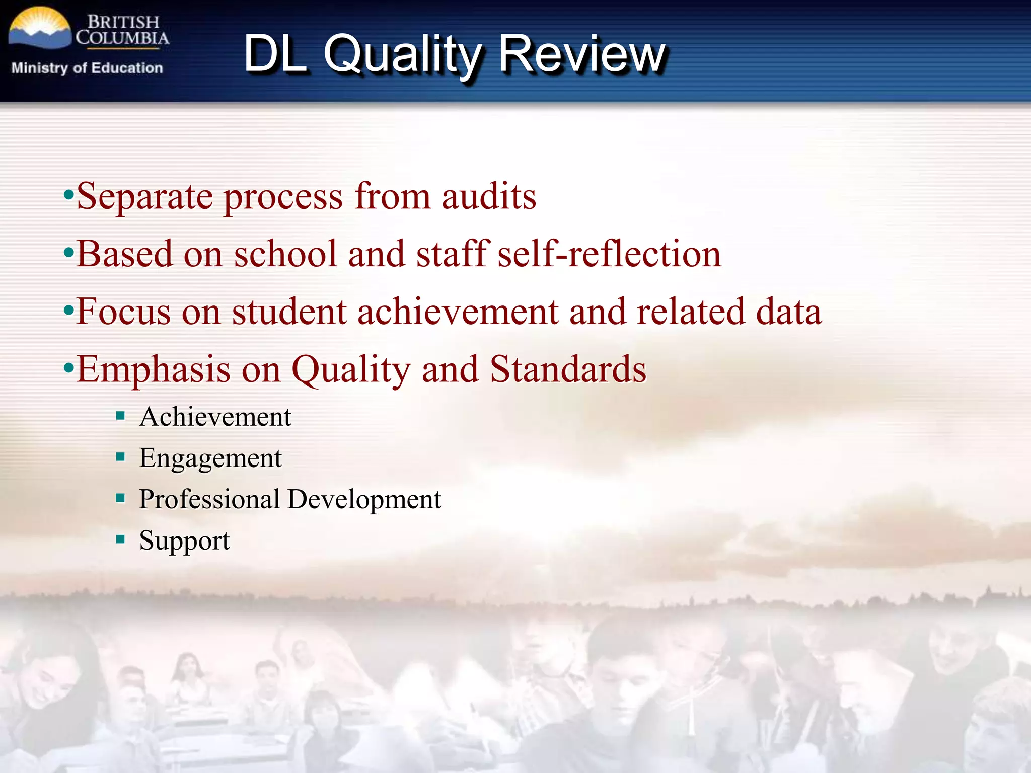 1 DL block per student