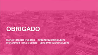 Encontro Rotaract Pré-Convenção
de 2019
#Rotaract19
OBRIGADO
María Florencia Pungrau – mfpungrau@gmail.com
Muhammad Talha Mushtaq - talhadrr1819@gmail.com
 