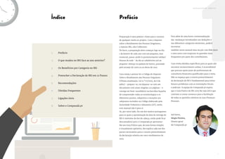 3
Preparação é uma palavra-chave para o sucesso
de qualquer tarefa ou projeto. Com o Imposto
sobre o Rendimento das Pessoas Singulares,
o famoso IRS, não é diferente.
De facto, a preparação deve começar logo no dia
1 de Janeiro de cada ano com um pequeno, mas
essencial, passo: pedir (e posteriormente validar)
faturas de tudo - da ida ao cabeleireiro até ao
pequeno-almoço na padaria do bairro, passando
pelo arranjo do carro ou as obras de casa.
Caso esteja a pensar ler o Código do Imposto
Sobre o Rendimento das Pessoas Singulares
(Última atualização: Lei n.º 67/2015, de 6 de
julho) – prepare-se, vai deparar-se com um
documento com umas singelas 122 páginas – e
consiga ser bem-sucedido(a) na hercúlea façanha
de compreender todas as terminologias e os
diferentes pontos, subpontos e exceções aos
subpontos incluídos no Código elaborado pela
Autoridade Tributária e Aduaneira (AT), então
este manual não é para si.
Se, por outro lado, for um dos muitos portugueses
para os quais a aproximação da data de entrega do
IRS é sinónimo de dor de cabeça, então pode ficar
descansado(a) pois o ComparaJá.pt apresenta-
lhe um Guia Prático que, de uma forma simples
e visualmente apelativa, lhe explica cada um dos
passos necessários para o correto preenchimento
da declaração relativa aos seus rendimentos de 	
2015.
1PrefácioÍndice
Para além de uma breve contextualização
das mudanças introduzidas nas deduções e
nas diferentes categorias existentes, poderá
encontrar
também neste manual uma secção com links úteis
e uma outra com respostas às questões mais
frequentes por parte dos contribuintes.
Caso tenha dúvidas específicas para as quais não
encontre esclarecimento online, é aconselhável
que procure apoio junto de profissionais de
consultoria financeira qualificados para o tema.
Não se esqueça que o correto preenchimento
da declaração de IRS é fundamental para evitar
futuros problemas com as instituições fiscais
e judiciais. A equipa do ComparaJá.pt espera
que o Guia Prático do IRS 2015 lhe seja útil e que
continue a contar connosco para a facilitação
de todas as questões relativas às suas Finanças
Pessoais.
Até breve,
Sérgio Pereira,
Diretor geral
do ComparaJá.pt
Guia Essencial do IRS - Edição 2016
1.	 Prefácio
2.	 O que mudou no IRS face ao ano anterior?
3.	 Os Benefícios por Categoria no IRS
4.	 Preencher a Declaração do IRS em 12 Passos
5.	 Recomendações
6.	 Dúvidas Frequentes
7.	 Ligações úteis
8.	 Sobre o ComparaJá.pt
 