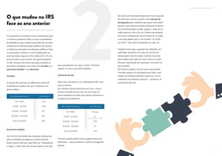 4 5
2O Orçamento do Estado de 2016 (o documento que
o Governo apresenta todos os anos à Assembleia
da República e que contém a previsão das receitas
e despesas da administração pública) veio produ-
zir diversas alterações nas finanças públicas. Para
o consumidor, traduziu-se em modificações ao
nível de vários impostos (IVA, IABA, IUC, ISV, Im-
posto do Selo, entre outros). No que diz respeito
ao IRS, existem três áreas nas quais incidirão as
principais mudanças: nos níveis dos escalões, no
quociente familiar e na sobretaxa.
Escalões
A taxa de IRS aplicada aos diferentes níveis de
rendimentos mudou este ano, conforme a se-
guinte tabela:
Quociente familiar
Em 2016 foi instituída uma alteração substancial
para as famílias portuguesas: haverá uma de-
dução fixa de 550€ por cada filho (ou “dependente
a cargo”, como é dito em termos legais) e de 525€
O que mudou no IRS
face ao ano anterior
Guia Essencial do IRS - Edição 2016
para ascendentes (ou seja, os avós). Portanto,
acabou-se com o quociente familiar.
Sobretaxa do IRS
Neste ano, irá manter-se a sobretaxa de IRS, mas
esta vai descer.
Ao contrário do que aconteceu em 2015, cuja so-
bretaxa cobrada era de 3,5%, em 2016 este im-
posto assumirá um valor que variará conforme os
escalões de rendimento:
Portanto, quem ganha menos, pagará menos de
sobretaxa – o que permitirá a muitos portugueses
poupar.
Há ainda uma alteração importante nesta questão
da sobretaxa: passou a existir uma cláusula de
salvaguarda que estabelece que quem tem rendi-
mentos cujos valores estejam próximos do limite
de um determinado escalão, pagará o valor do es-
calão inferior e não o do seu. Dando um exemplo:
se os seus rendimentos anuais forem de 20.095€,
a taxa que pagará não é a do escalão “20.000€-
40.000€”, mas sim a do anterior, ou seja, 1%.
Também entra aqui a questão das deduções por
cada filho: mantém-se o valor de 2,5% de so-
bretaxa pelo valor do salário mínimo nacional
(que mudou para 530€ em 2016). Mas se os pais
fizerem a declaração em separado, este valor cai
para metade.
Em termos simples, isto foi tudo o que mudou.
Convém sempre ter em atenção que tudo o que
mudar nas finanças públicas repercute-se nat-
uralmente nas finanças pessoais – portanto, na
carteira de cada um.
 