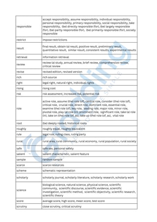 PTE Collocation List with PDF Download and Study Tips | PDF