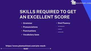 PTE exam | PPTX
