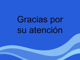 Gracias por
su atención
 