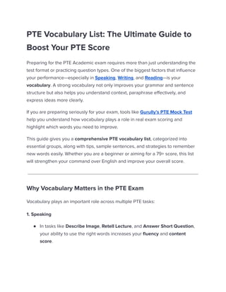 The Best PTE Vocabulary List by Gurully.pdf