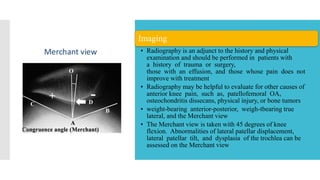 PT FOR KNEE DISORDERS Patellofemoral pain syndrome (PFPS ...