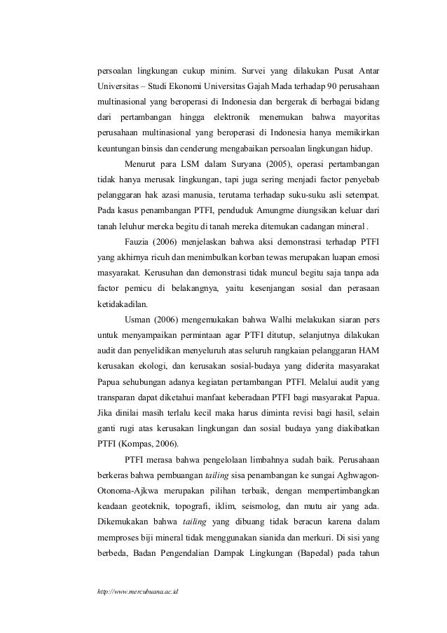 Pt Freeport Indonesia Bisnis Beretika 1