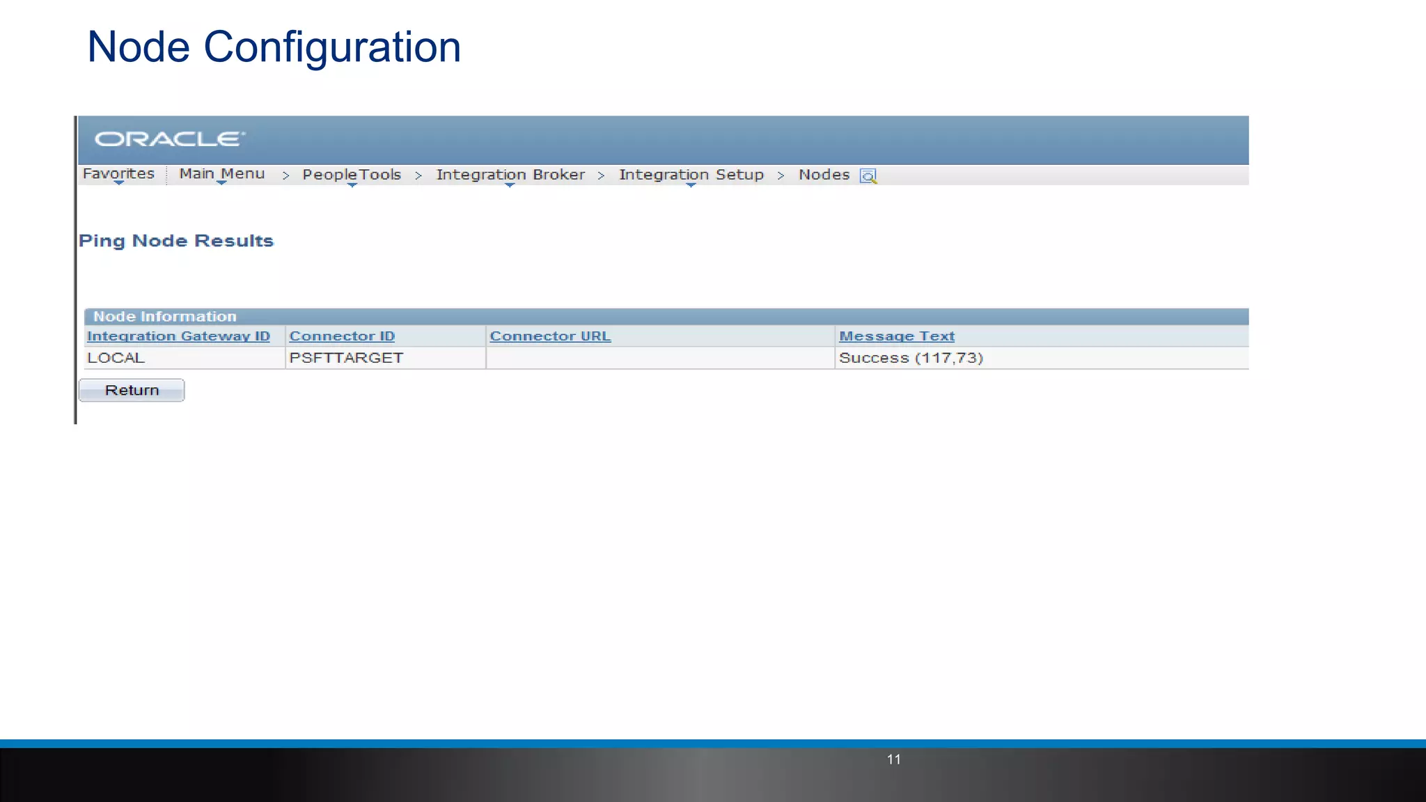 Node Configuration
11
 
