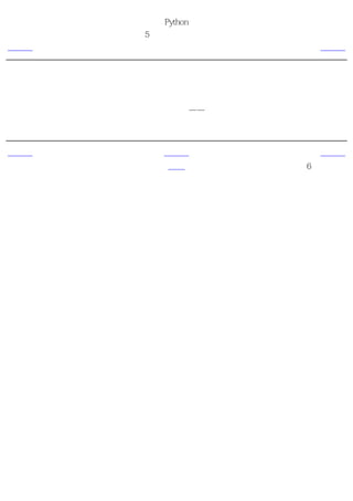 简明 Python 教程
               第5章 运算符与表达式
上一页                 概括                下一页



概括
我们已经学习了如何使用运算符、操作数和表达式——这些使任何程序的基本组成部分。接下
来，我们将学习如何通过语句在我们的程序中使用这些部分。


上一页                上一级                下一页
表达式                 首页             第6章 控制流
 