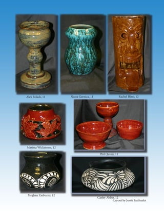 Meghan Zadrozny, 12
Marissa Wickstrom, 12
Alex Belack, 11
Phil Quinn, 11
Rachel Hino, 12Nusta Garnica, 11
Carley Abbio, 12
Layout by Jessie Fairbanks
 