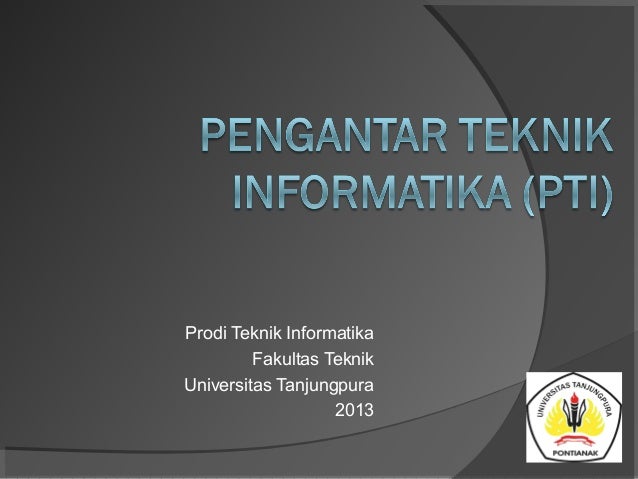 Pti 1 Pengenalan Dasar Pti 1 Pengenalan Dasar