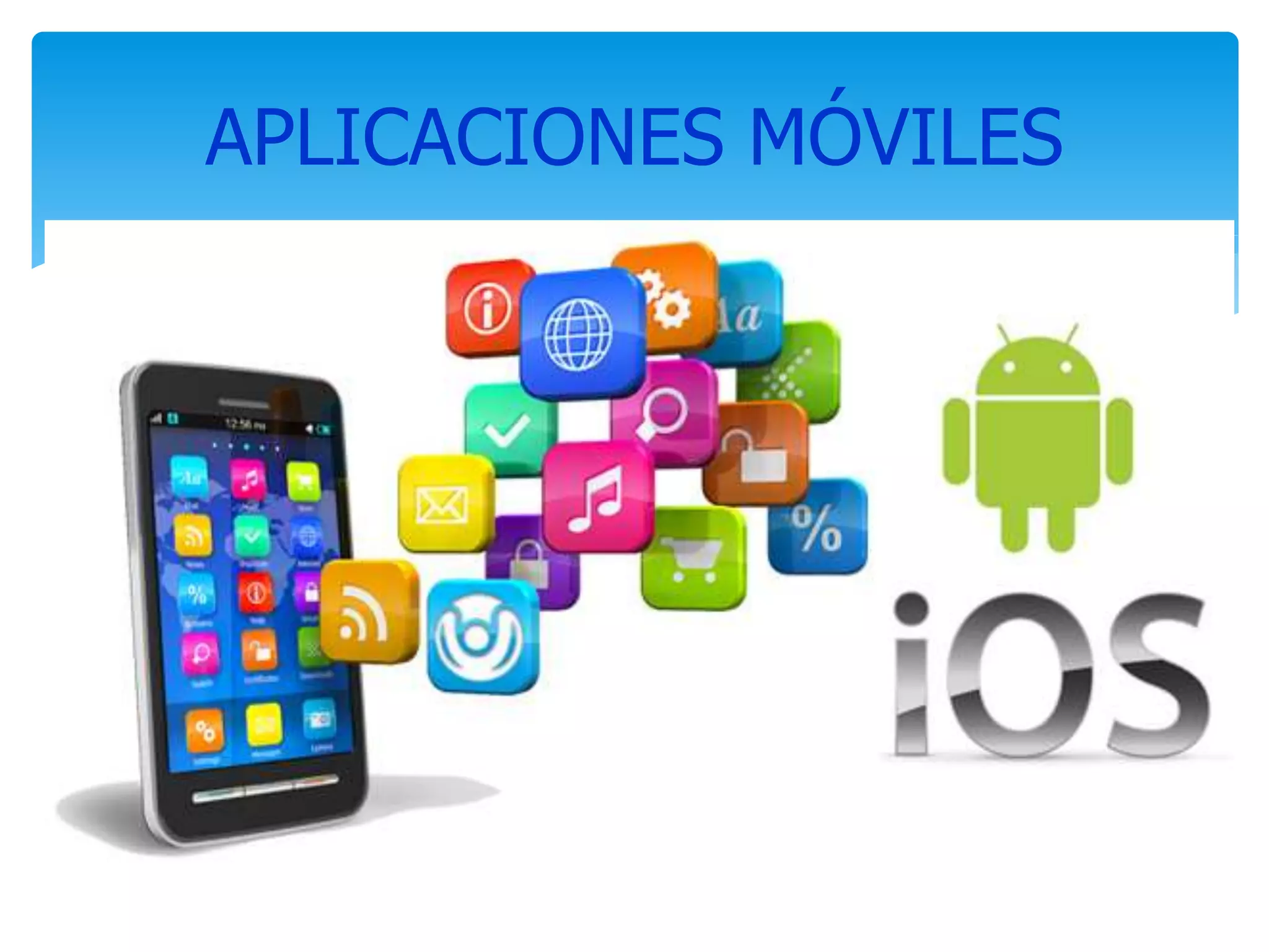 APLICACIONES MÓVILES
 