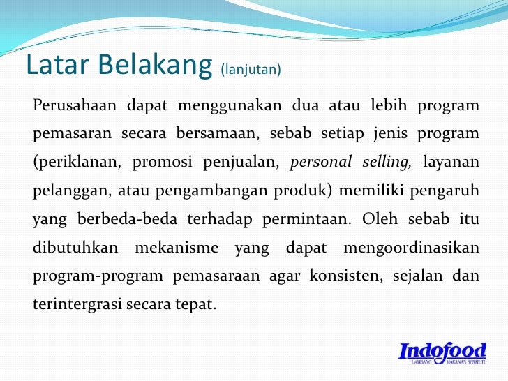 Makalah Strategi Pemasaran Pt Indofood Pdf