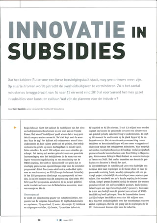 Innovaties in subsidie | PT Industrieel Magazine