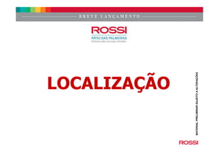 LOCALIZAÇÃO
MATERIALPRELIMINARSUJEITOAALTERAÇÕES
 
