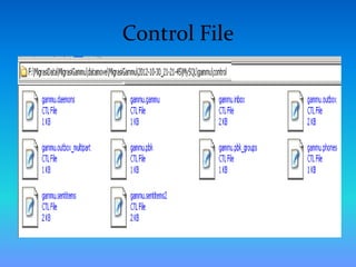 Control File
 